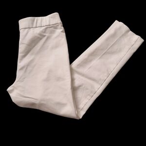 Calvin Klein Cream Colored Pull On Leggings Size M
